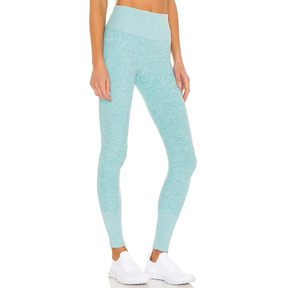 ALO Blue Quartz Heather High Waist Lounge Leggings